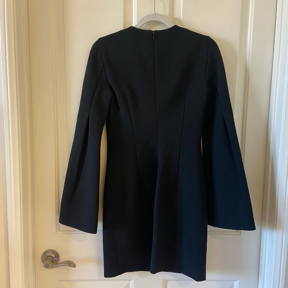 Cushnie Et Ochs Runway Cutout Long Sleeve Dress Size 4 Black Couture - Picture 3 of 4